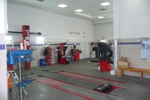 Wnętrze warsztatu - Kołobrzeg